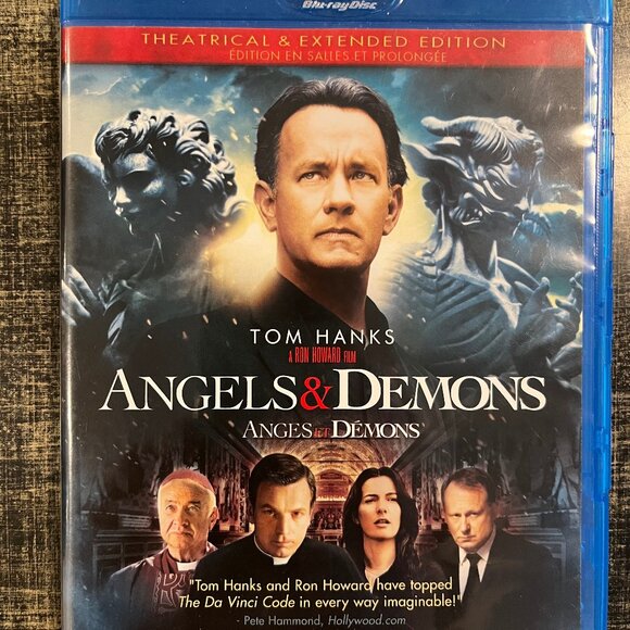 Angels and Demons 2009 Blu-Ray (3-Disc Theatrical & Extended Edition) - Picture 1 of 3